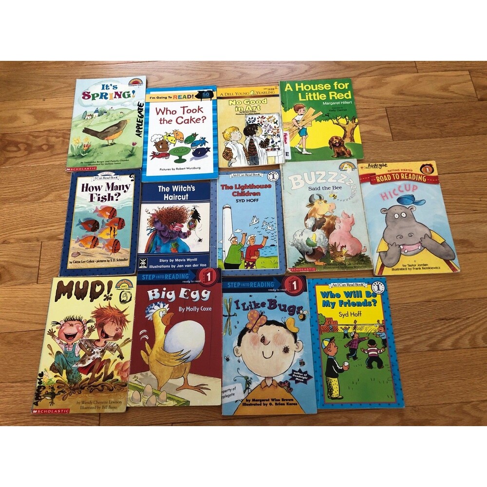 Lot of 13 Early Reader Books for ages 3-7 Paperbacks‎